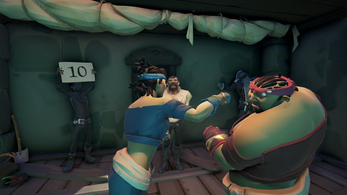 "Knockout!"  🥊
Theme: Summer Sports

<a href="/SeaOfThieves/">Sea of Thieves</a>
#SoTShot 
#SeaOfThieves