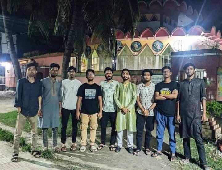 Bangladesh is not like any other countries in the world. Here Hindu and Muslim are brothers. They are awake whole night, safeguarding the Hindu Temples and their houses. 

Some Indian Twitter handles trying to defame Bangladesh. Bro, Bangladesh is not India. Communal harmony is