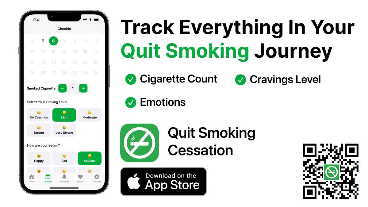 reku_x's tweet image. Track Everything...
apple.co/4d8hrYw

#smokingcrack #quitsmoking #quitcigarette
