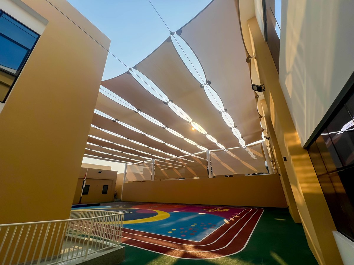 mistershademe's tweet photo. We are proud to highlight our extensive shade installation project at a prestigious school in Fujairah. This significant undertaking involved installing shades in various strategic locations around the school, enhancing both functionality and aesthetics.
 
https://t.co/xQ78yo2T2v https://t.co/oif5OcKO3d