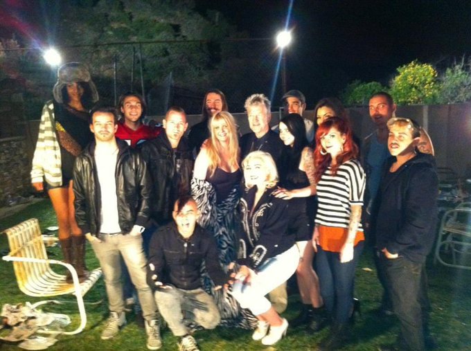 On set with David Lynch shooting the Crazy Clown Time video in 2012. Sad he won&rsquo;t be able to take more<a href="/tag/bts"class="tags"><span>#bts</span></a><a href="/tag/kpopstans"class="tags"><span>#kpopstans</span></a>