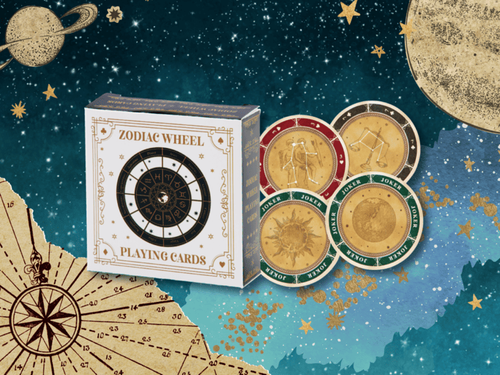 新商品✨星座と神話の物語を楽しめるトランプ 『ゾディアックホイール