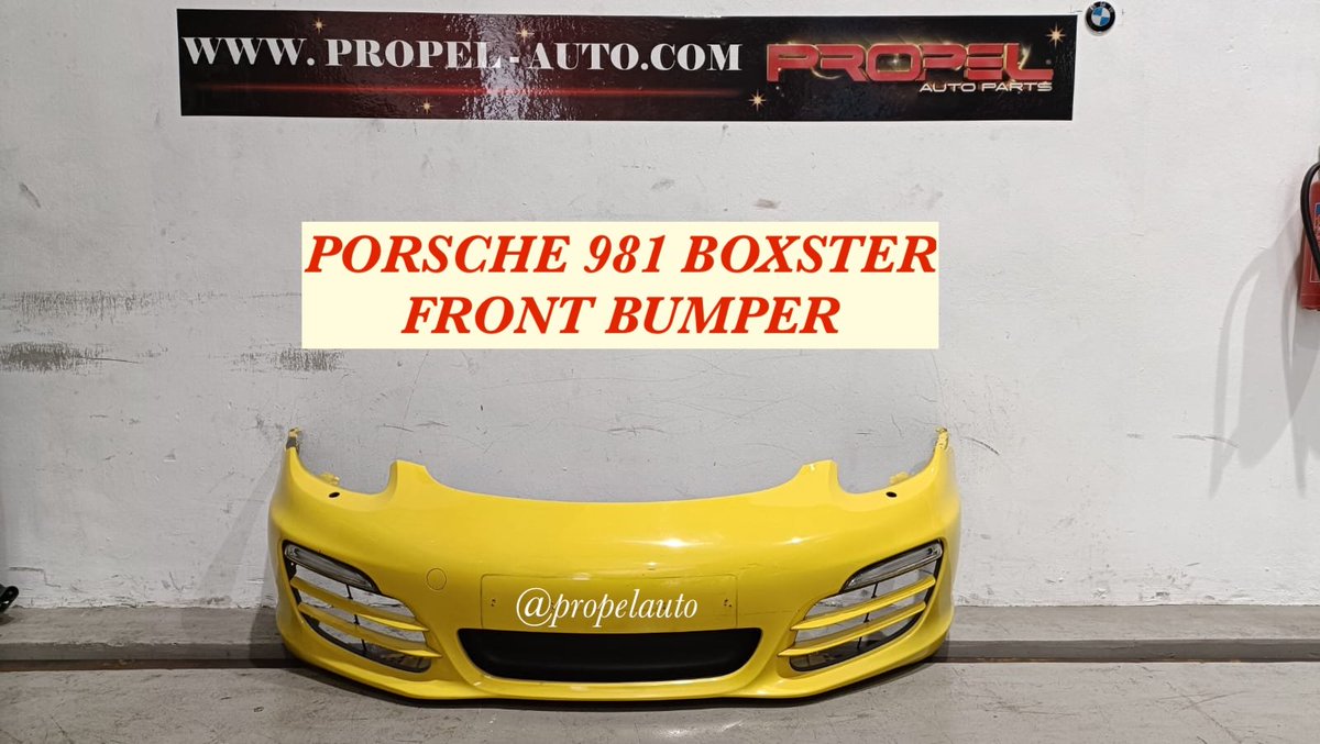 propelauto's tweet photo. Porsche Boxster 981 2012' Front Bumper #OnSale
Come & Grab Before it's Goneโ๐๐ง
#Porsche #Boxster #FrontBumper #Usedcars #GenuineBumper #OriginalStock #981Boxster #Faccelifted #PorscheBumpers #PropelAuto #SG #Bumper #PorscheParts #Porsche981 #Carparts #Autoparts #Grab #BuyNow https://t.co/n7bDamdkun