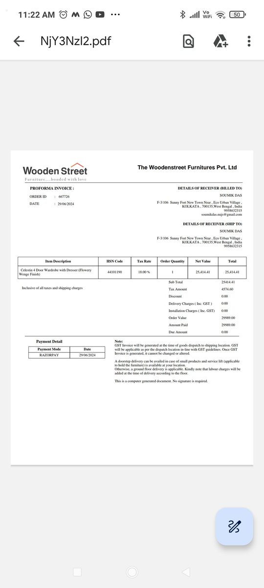 <a href="/Wooden_street/">WoodenStreet</a> Do not order from these guys... Forget Rakshabandhan, you will receive your products in Christmas... 1 month 7days and I haven't received my product. Their customer care doesn't have any clue.