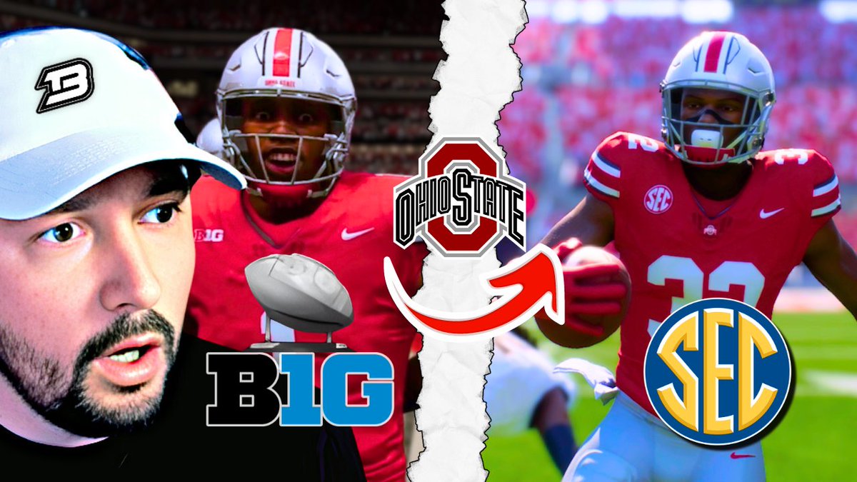l3UCK3Y3's tweet image. **NEW** YouTube Video!!

We moved Ohio State to the SEC... Folks in the south say we can't hang, we are about to find out!

First like and comment get a personal high five! 

youtu.be/HjSC6jnIhdA