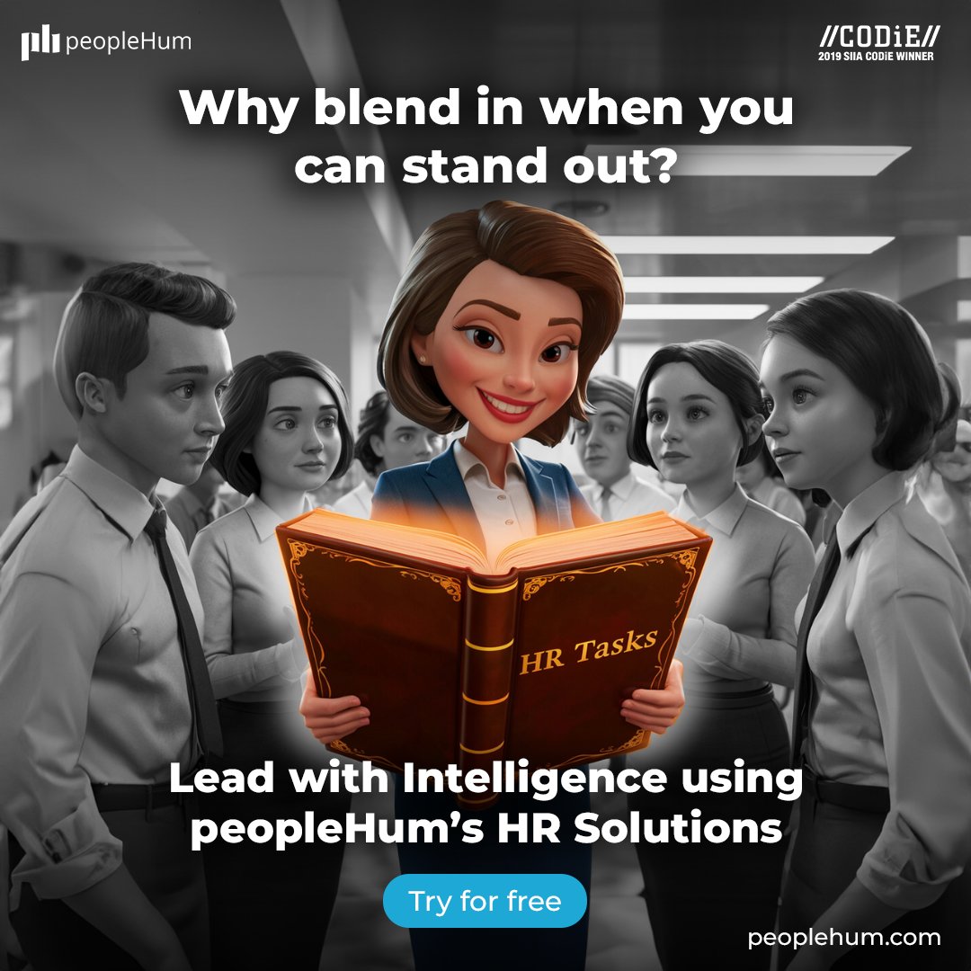 PeopleHum's tweet photo. Ordinary HR is out, extraordinary is in!
peopleHum- Smart HR solutions for the modern HR
Schedule a Demo: https://t.co/HBFGQxh99a
#HR #HRSoftware #HRToolkit #EmpowerYourTeam #peopleHum https://t.co/xV26soQTSD