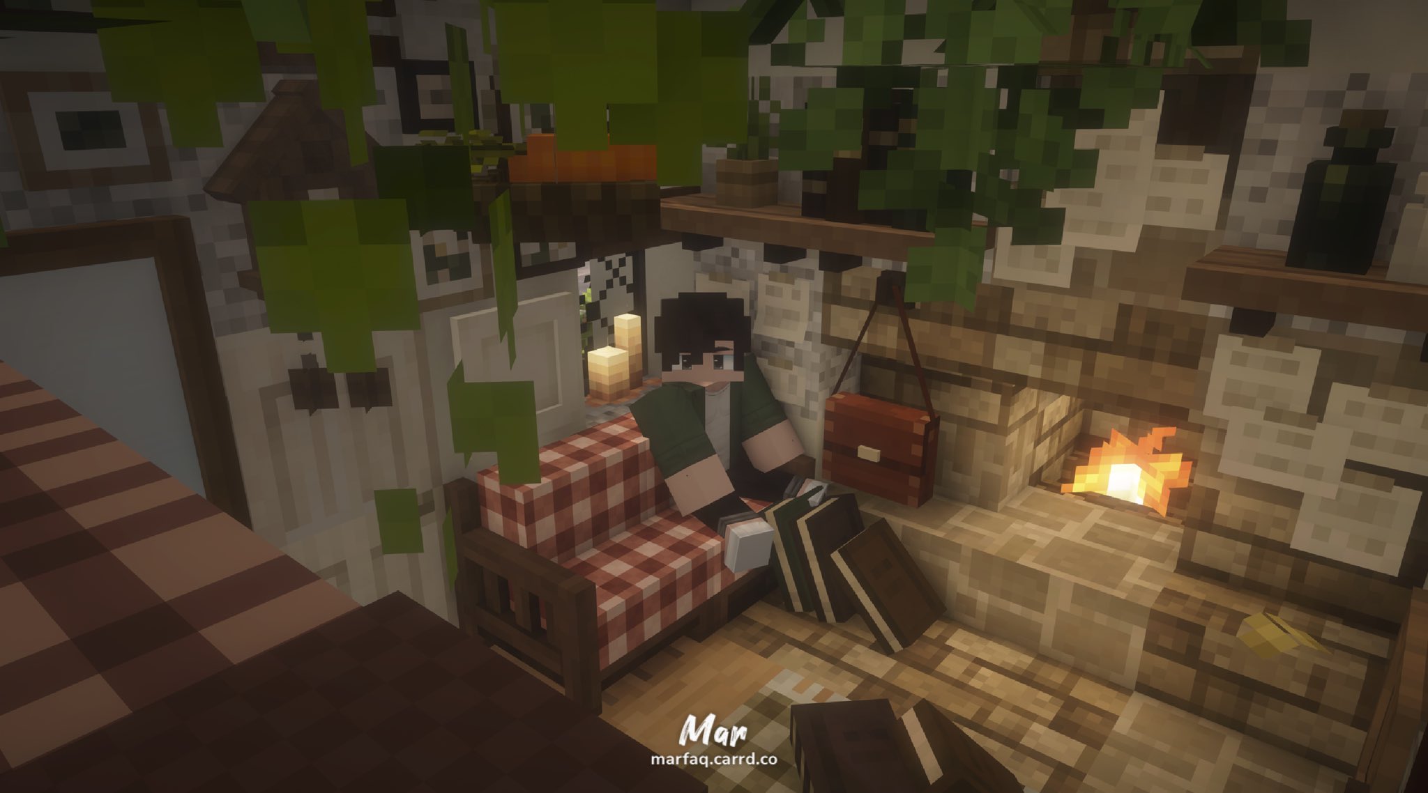 Small Minecraft Cottage Riverside Riverside Fantasy House ...