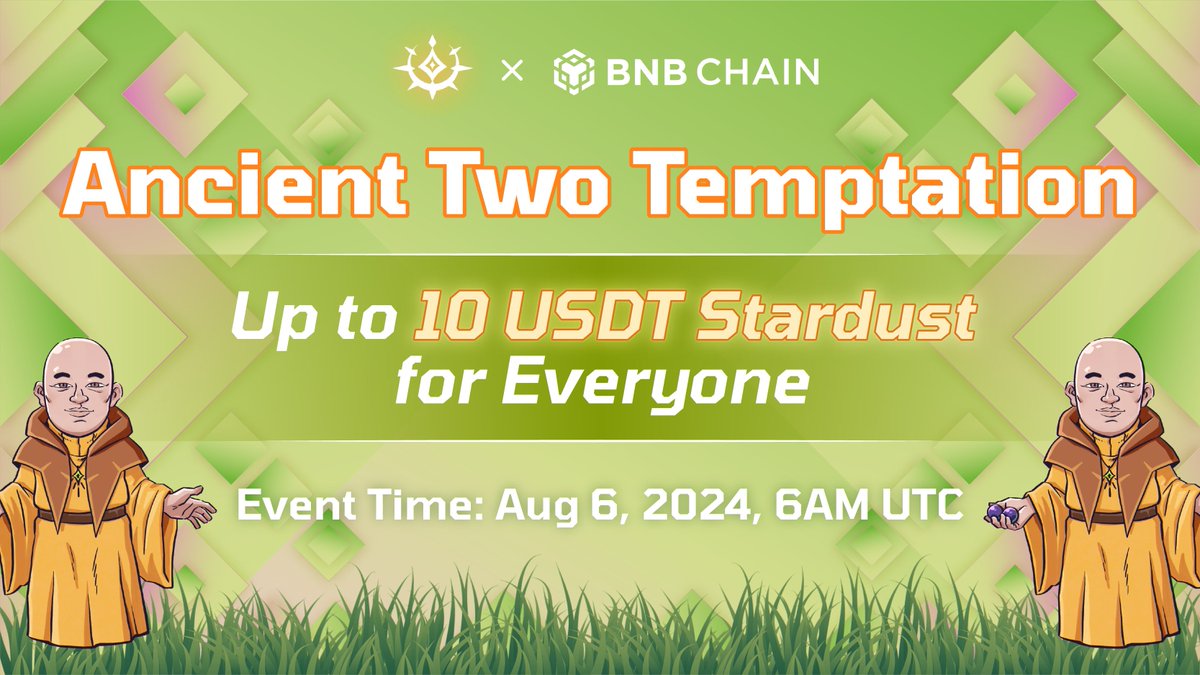 🌟 It's Here! Claim up to 10 USDT worth of Stardust daily!

🚀 Celebrate our leap into #opBNB with @bnbchain. Unravel mysteries with AT and turn every challenge into a reward. 🚀

🔗Event Link： special-event.yuliverse.com/sales/ATEvent

🌠Claim your Stardust today! 

📖Check more