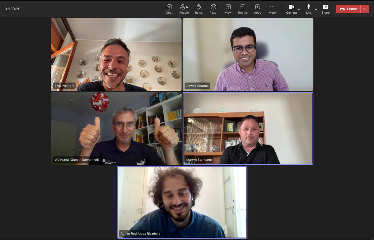 Ezio Preatoni (@iszio) on Twitter photo On the 2nd of August of a hot summer, <a href="/adriandemelchor/">Adrian R Rivadulla</a> becomes Dr Rodriguez Rivadulla! Fantastic performance to defend his doctoral work - thanks <a href="/WPotthast1803/">Wolfgang Potthast</a> <a href="/adwait_sharma/">Adwait Sharma</a> and <a href="/Martyn_Standage/">Martyn Standage</a> for the great VIVA!
Check his work >>researchportal.bath.ac.uk/en/persons/adr… with more to come! On the 2nd of August of a hot summer, <a href="/adriandemelchor/">Adrian R Rivadulla</a> becomes Dr Rodriguez Rivadulla! Fantastic performance to defend his doctoral work - thanks <a href="/WPotthast1803/">Wolfgang Potthast</a> <a href="/adwait_sharma/">Adwait Sharma</a> and <a href="/Martyn_Standage/">Martyn Standage</a> for the great VIVA!
Check his work >>researchportal.bath.ac.uk/en/persons/adr… with more to come!
