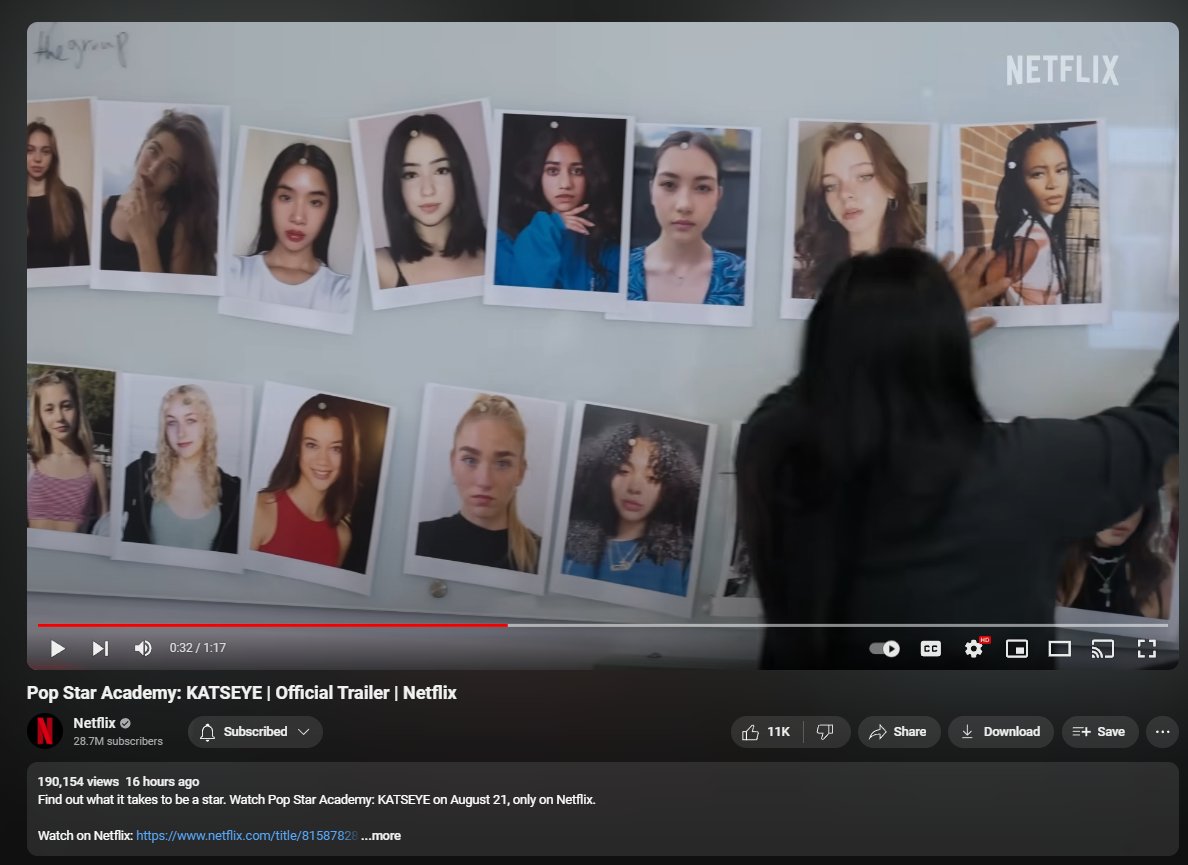taechro's tweet image. idk if im blind or what or she just looks like Savannah but the girl wearing the blue sweater looks like Savannah from VCHA! She could've been in Dream Academy?! #vcha #katseye