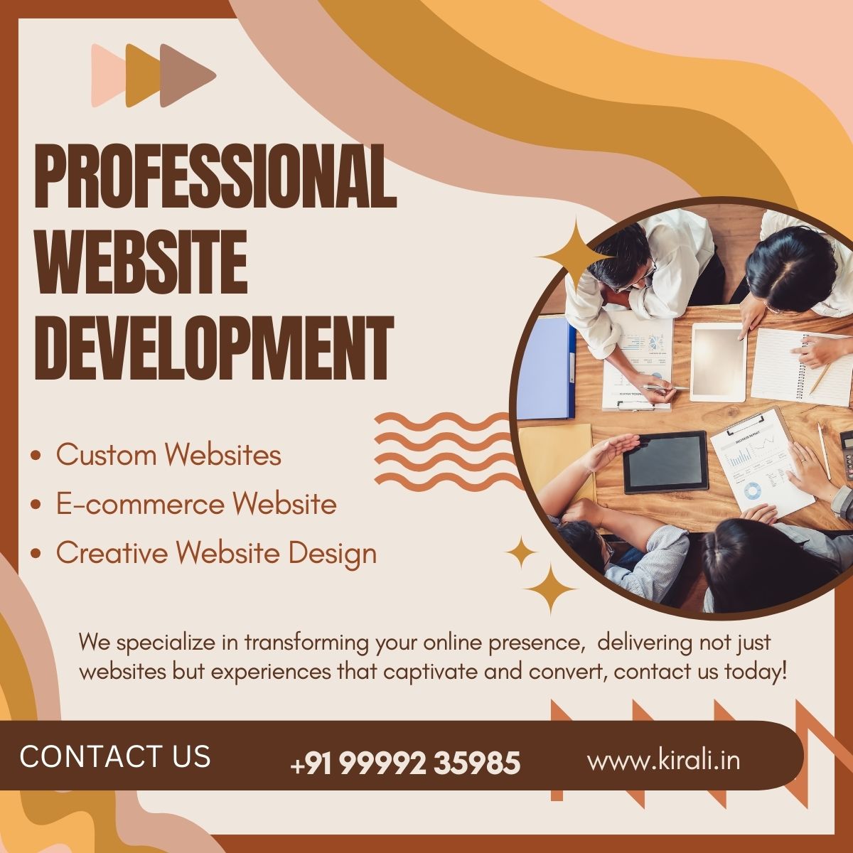 kiraliwebservi_'s tweet image. GROW YOUR BRAND, DRIVE MORE REVENUE
Innovative designing strategies that increase your brand visibility and online revenue growth.
#websiteagency #webstagram #webdevelopment #webdesign 
#website #webdesigner #webdesign #websitelaunch
#design #CRM