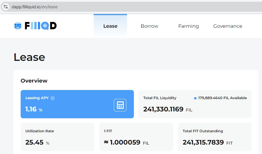 FILLiquid's tweet image. 🚀 Exciting news! In just two weeks, FILLiquid&apos;s liquidity pool has reached an impressive 241,330 $FIL deposited!

🌟 FIL holders are rushing to earn interest through our groundbreaking FIL leasing platform.

🔗 Use our Dapp here: dapp.filliquid.io/en/lease

#DeFi #Filecoin #Crypto