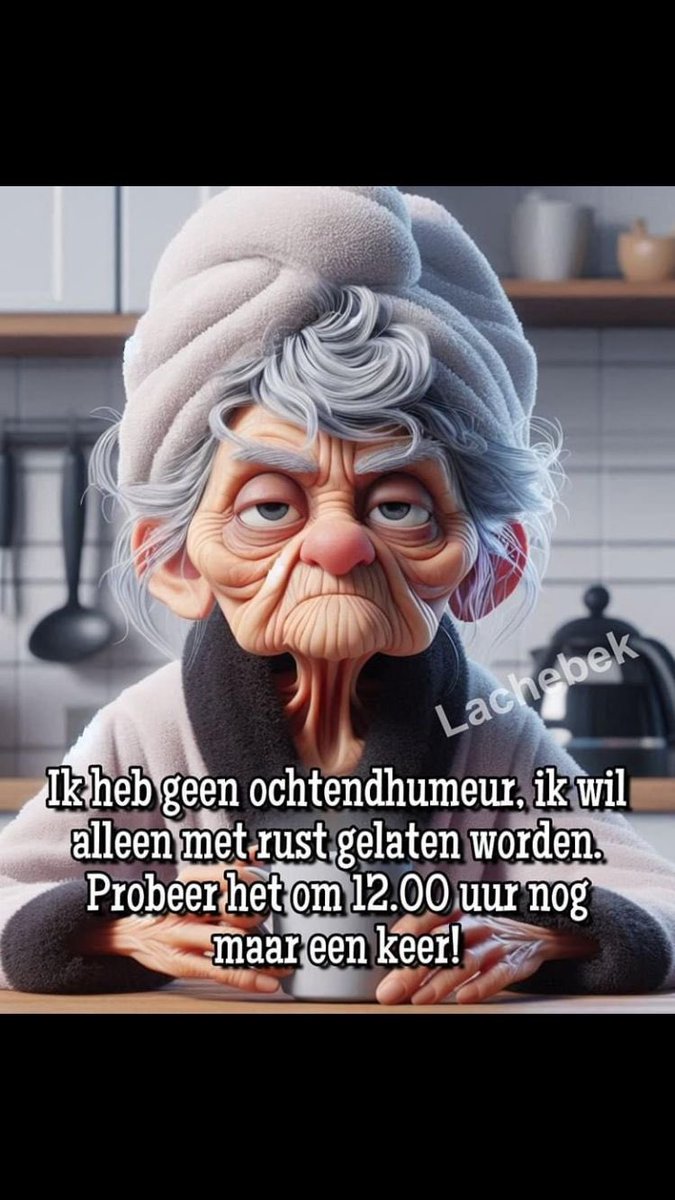 Dit ga je dan krijgen als je om 7:00 wakker word gemaakt.🤨🤨
