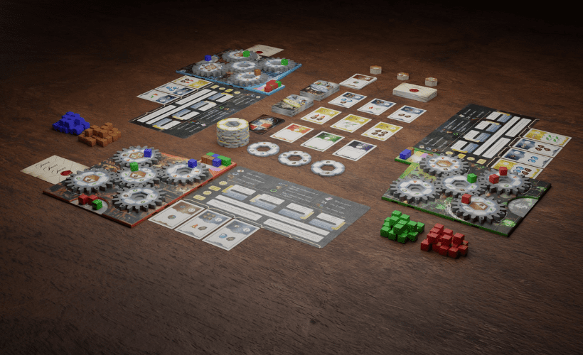 longpackgames's tweet photo. ⚙️Like building a magnificent factory in Sprocketforge, each of us contributes our unique gears, working together to create something far greater than we could alone.
#GenCon2024 #GenConIndy #GenConlongpack #longpack #boardgames #manufacturing #Brettspiel #ボードゲーム #jeux https://t.co/Kh8MNcA0V6