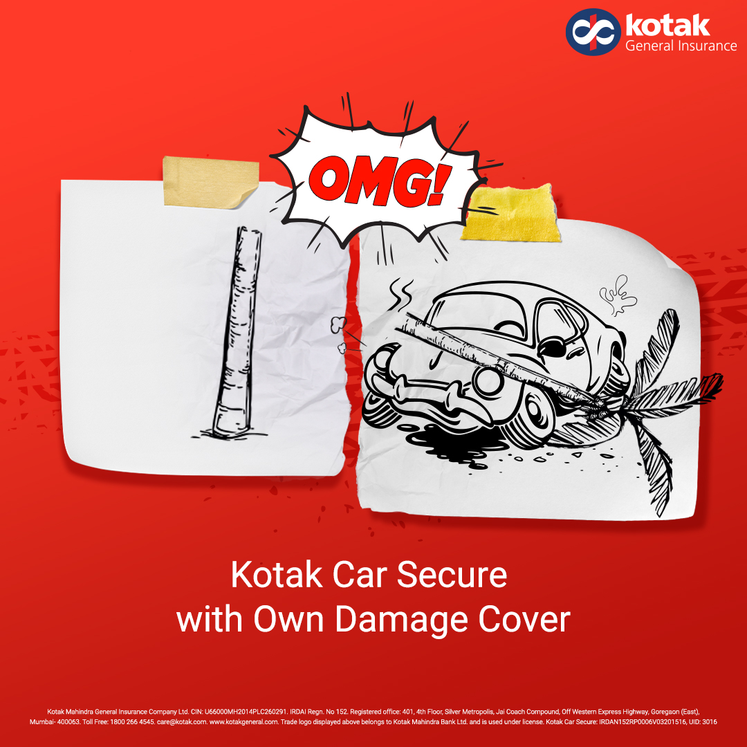 ZurichKotak's tweet image. Don’t let uncertainties derail your ride. Secure yourself and your drive with #KotakGeneralInsurance.
To know more, visit: bit.ly/3ux2
#KotakCarSecure #CarInsurance