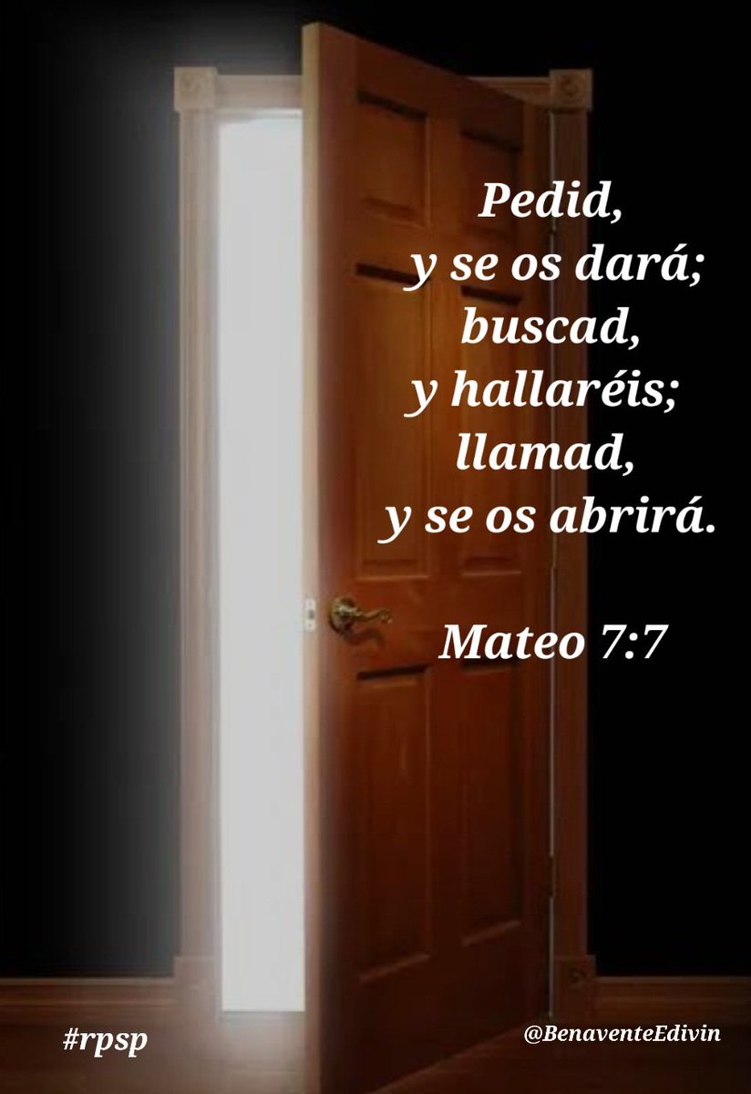 BenaventeEdivin's tweet image. Estemos dispuestos a recibir la respuesta que Dios nos da, incluso si no es la que esperábamos. Estemos abiertos a la voluntad de Dios y confiar en que su respuesta es para nuestro mayor bien. Dios actúa en la medida que tu pongas de tu parte. #rpsp #PrimeroDios #Mateo7 #Amen
