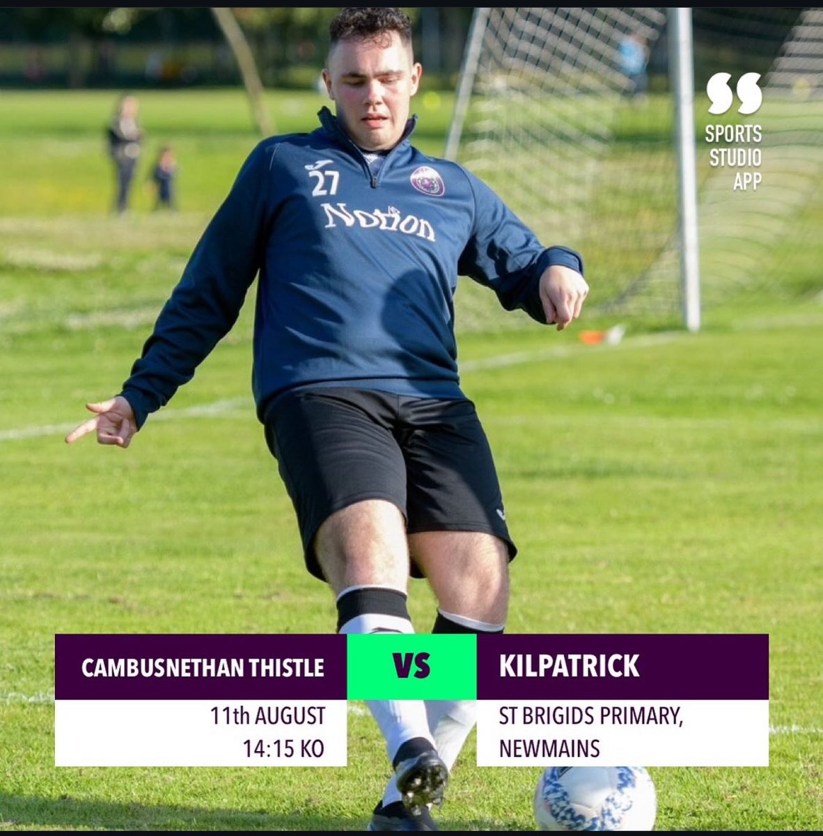 The guys first competitive game of the season is the weekend as we take on <a href="/KilpatrickAFC/">Kilpatrick AFC</a>.
All support is hugely appreciated 💜💜💜 
#COYT