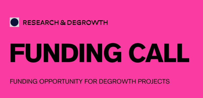 Funding opportunity ✨🪙

We want to support independent autonomous grassroots organising 🌱
👩‍👩‍👧‍👦 Eligible are projects initiated by Degrowth Master &amp; summer school students or our wider network
📜Please read the info, fill out the form &amp; submit by August 31
degrowth.org/funding-call-2…