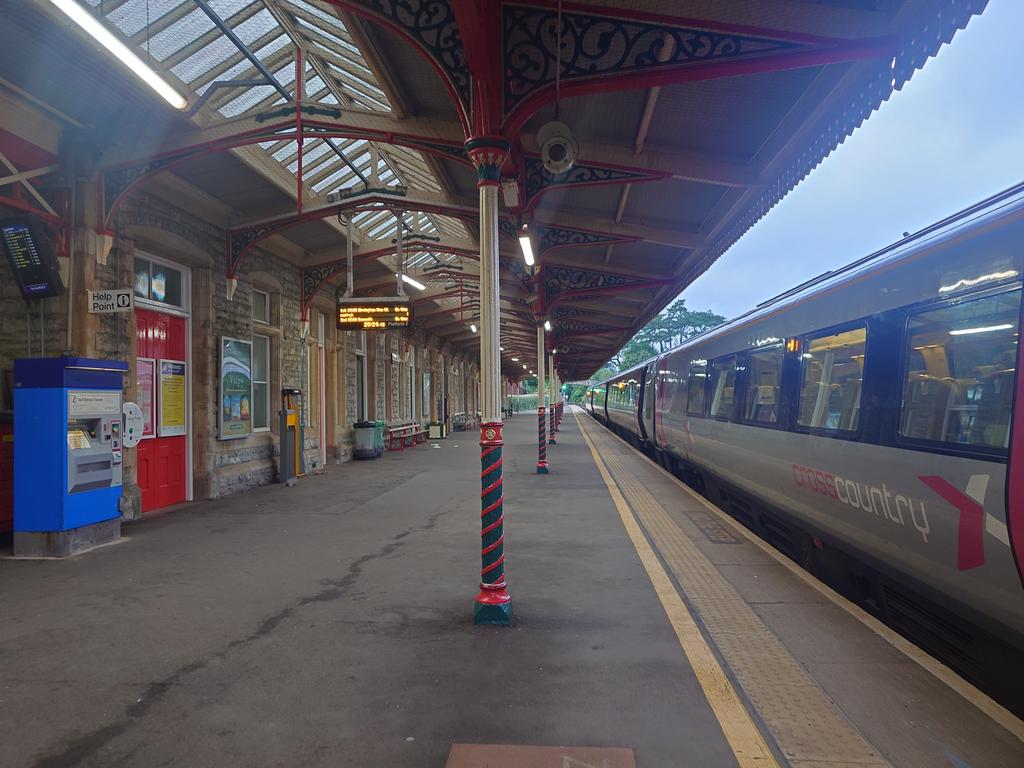 2/8/24 I've worked probably my last trip to Paignton for this year. Lovely route just hope to work it more soon in future #paignton #voyager #xc #crosscountrytrains #crosscountry