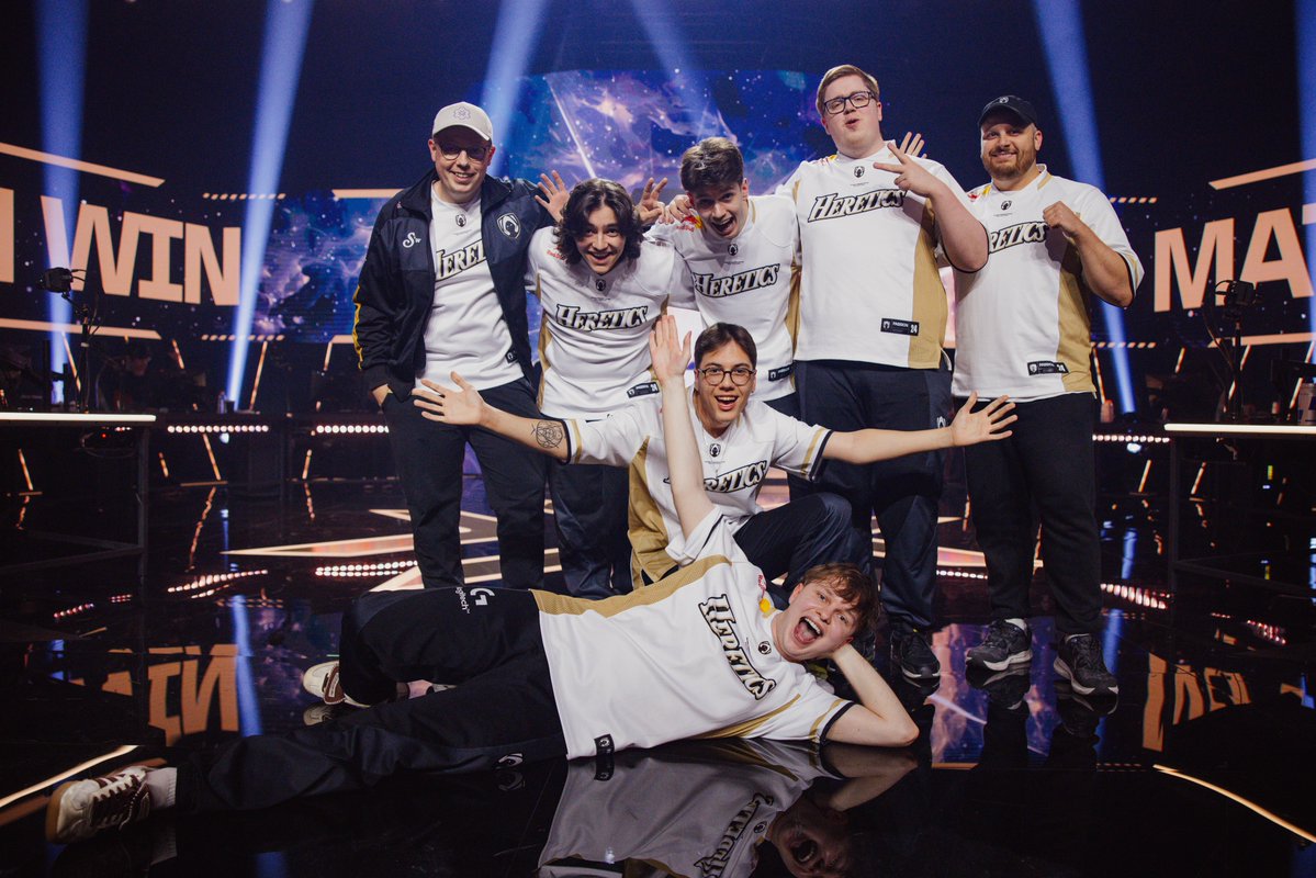 Heretics Valorant (@hereticsval) on Twitter photo REVENGE TAKEN AND WE ARE IN CHAMPIONS PLAYOFFS
We beat <a href="/GenG/">Gen.G Esports</a> in a very close game and are the first team to qualify to playoffs.
#VamosHeretics REVENGE TAKEN AND WE ARE IN CHAMPIONS PLAYOFFS
We beat <a href="/GenG/">Gen.G Esports</a> in a very close game and are the first team to qualify to playoffs.
#VamosHeretics