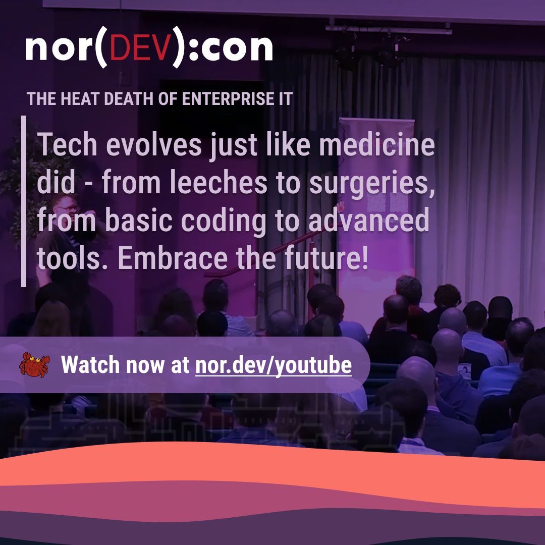 Premiering today, on our YouTube at 4pm!

We're joined by <a href="/GarthGilmour/">Garth Gilmour</a> &amp; <a href="/BoyleEamonn/">Eamonn Boyle</a> to discuss the "Heat Death of Enterprise IT"!