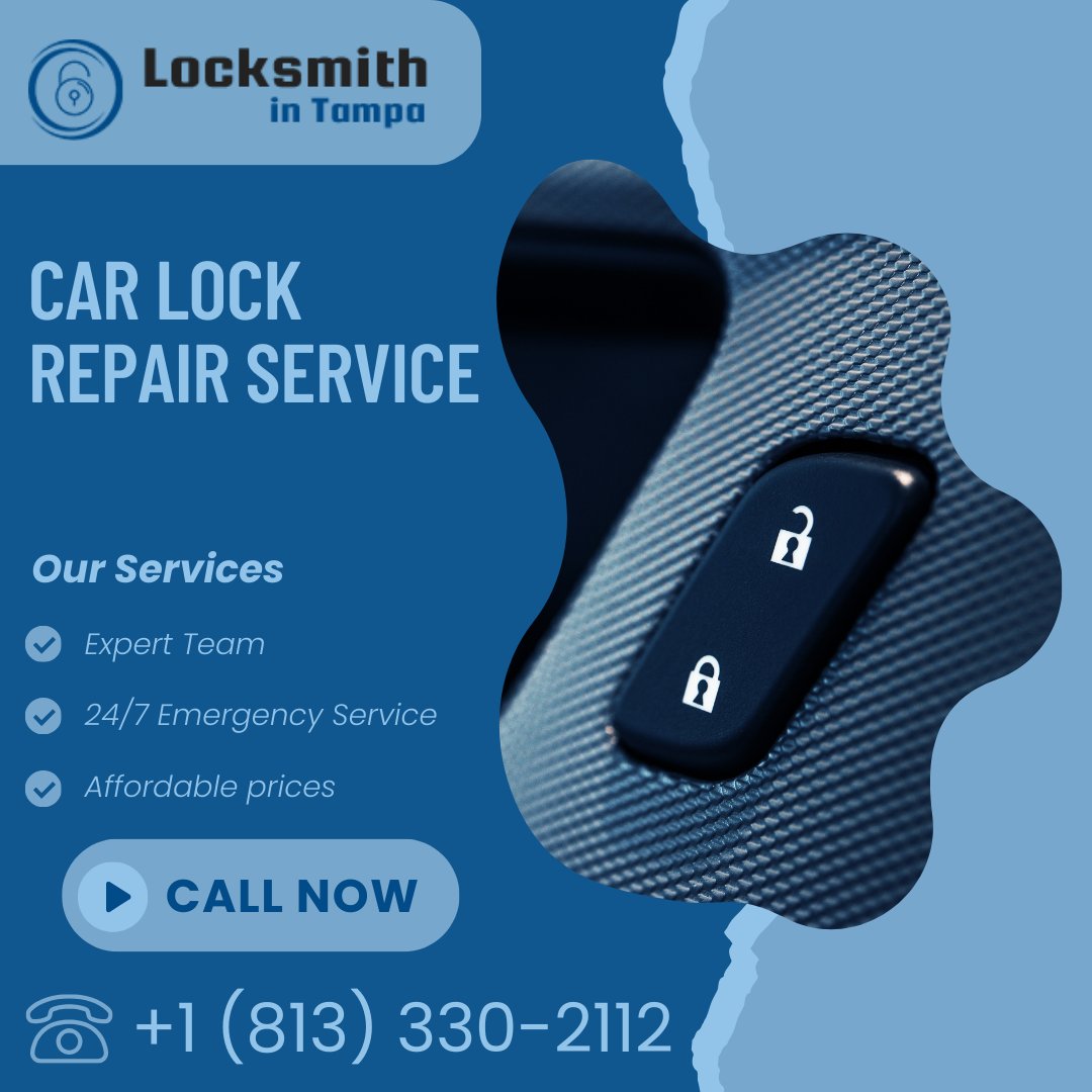 LocksmithinTam1's tweet photo. Having trouble with your car lock? Our car lock repair service offers fast and reliable solutions to get you back on the road. 🚗🔧 https://t.co/6F0UmGCLZJ