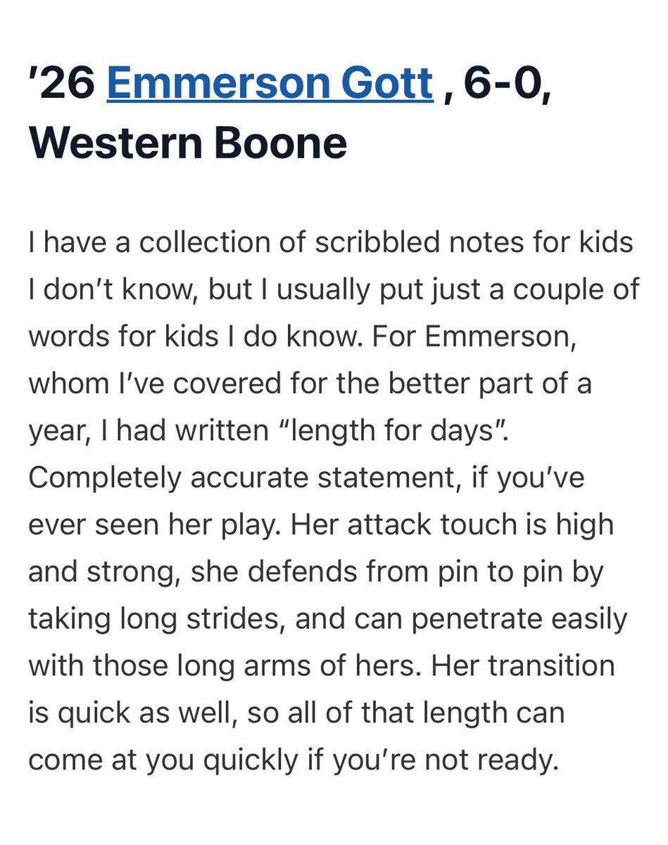 Emmerson Gott (@emmerson_gott) on Twitter photo Thank you <a href="/PrepDigIN/">Prep Dig Indiana</a> for this amazing write up! It was a beautiful showcase and I appreciate all of your time and dedication you provide to all of the athletes! <a href="/circlecityvbc/">Circle City VBC</a> <a href="/WeBoVolleyball_/">WeBo Volleyball</a> Thank you <a href="/PrepDigIN/">Prep Dig Indiana</a> for this amazing write up! It was a beautiful showcase and I appreciate all of your time and dedication you provide to all of the athletes! <a href="/circlecityvbc/">Circle City VBC</a> <a href="/WeBoVolleyball_/">WeBo Volleyball</a>