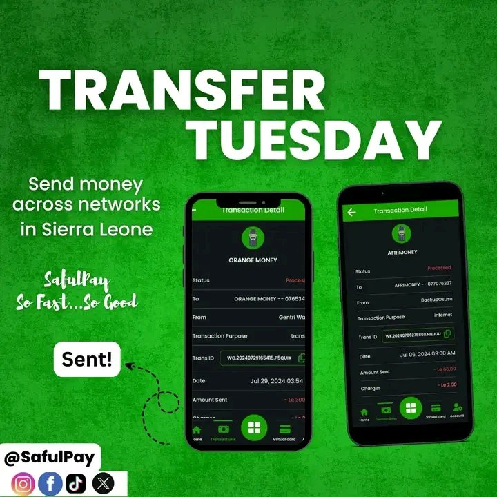 SafulPay tweet media