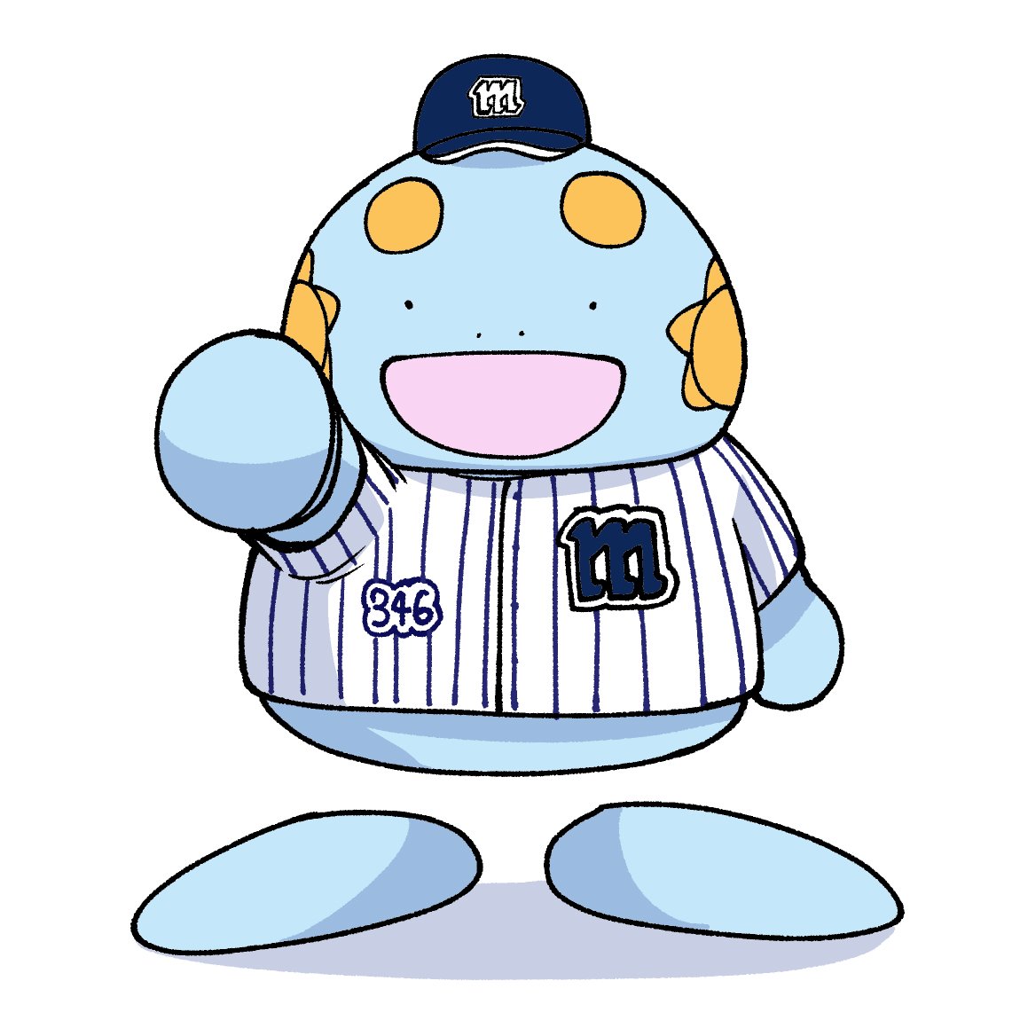 「パワ体サン四郎 」|須賀達郎⚾️ボールパーク10巻6/22発売のイラスト