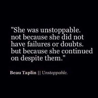 WTFC7's tweet image. #unstoppable #failures #doubts #carryon
