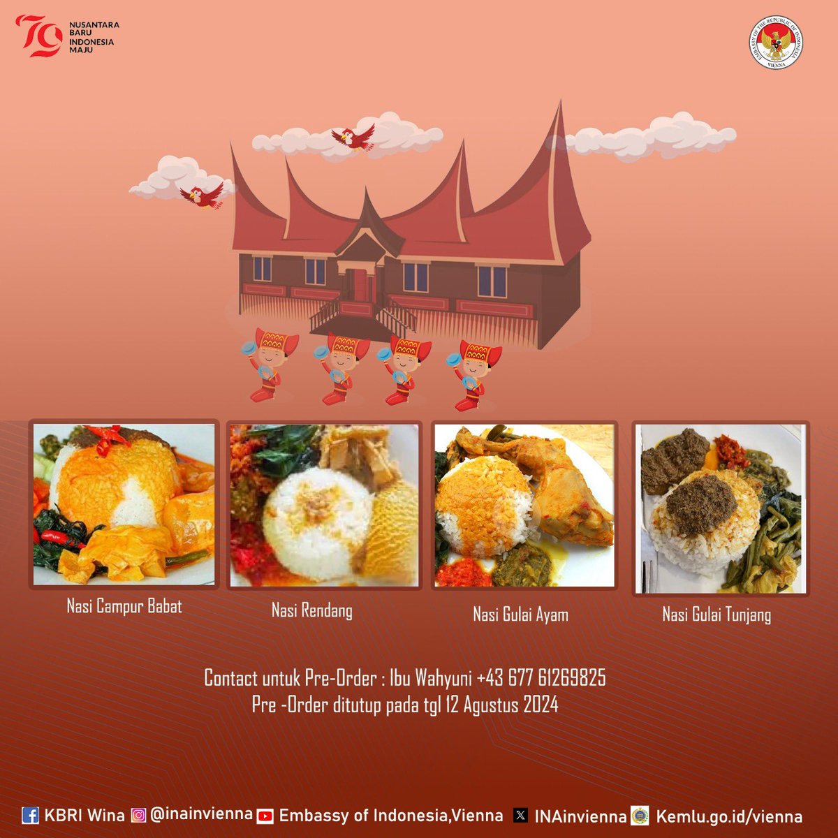 Indonesian Embassy in Vienna tweet media