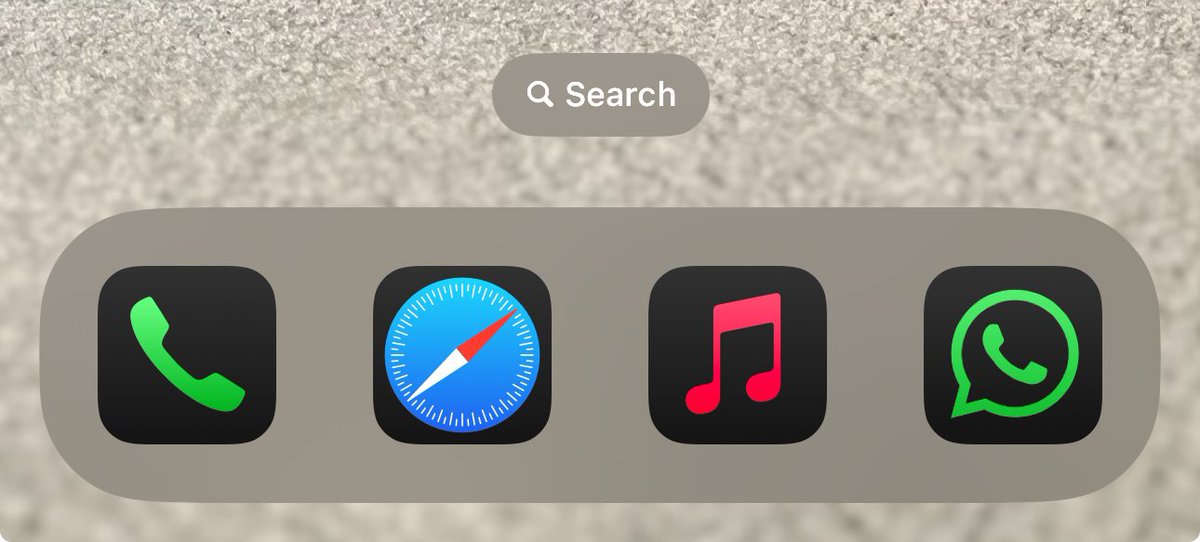 coliduck's tweet image. Finally WhatsApp got the dark version of their logo on #iOS18 #iOS18Beta5