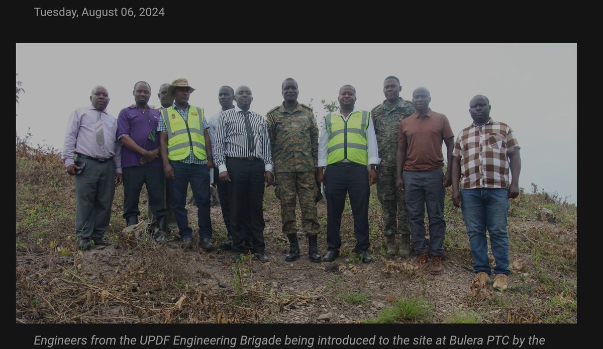 KitaraTv's tweet photo. Okulinda kuhoire, okwombeka Bunyoro University kuli haihi kutandika. Abombeki be'ihe lya Uganda(UPDF) nibo baija kukora omulimo gunu ha Bulera Core Primary teachers college murubuga Hoima.
#agaroho #kitaratv #kwegesa #kumanyisa https://t.co/nn0JjrmaOg