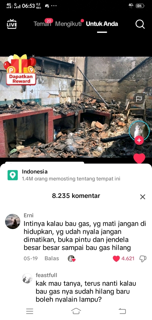💚 Ini bener ga ya? Agak was² soalnya gas aku masih suka berbau pas gasnya udah mau habis😭 katanya kalo pake regulator yg double lock gabakalan bau psst. Merk yg aman apa aja ya?