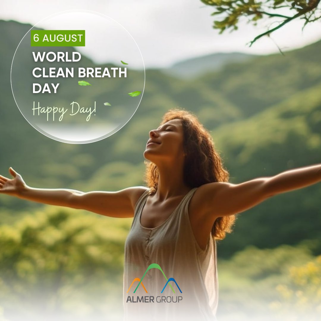 ALMERGroup's tweet photo. Dünya Temiz Nefes Günü Kutlu Olsun!🍃 https://t.co/UhcmX77R3g