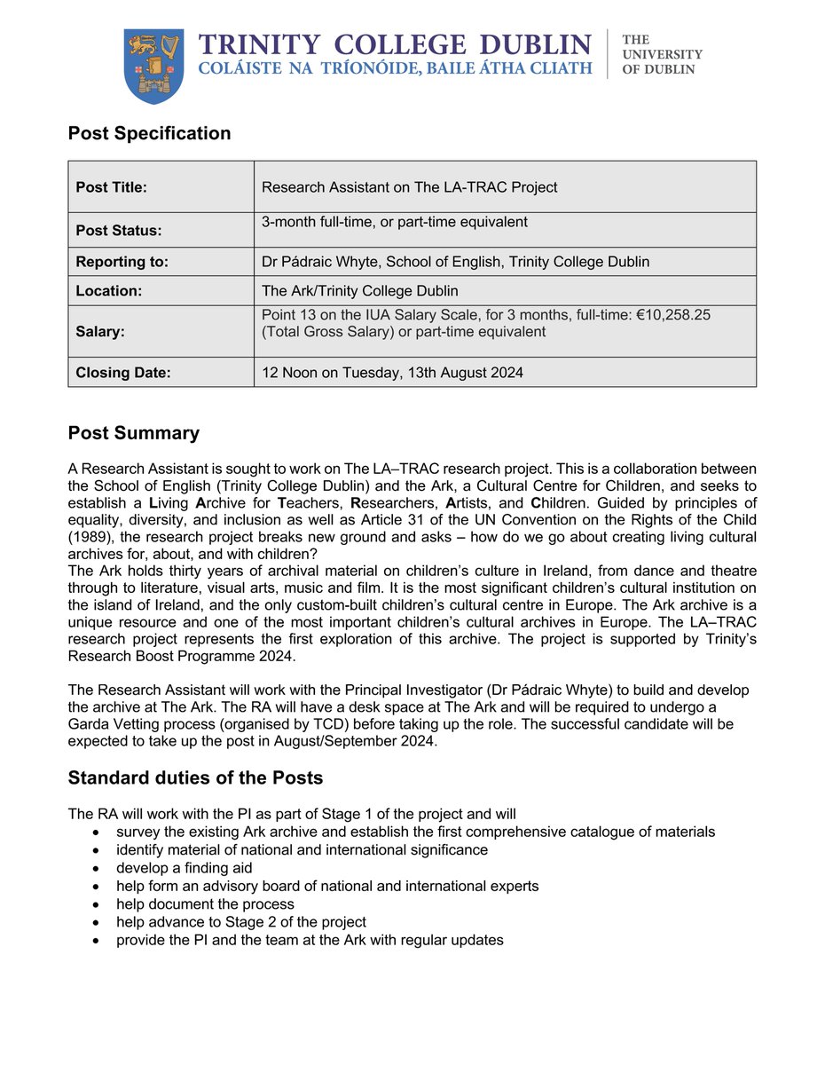 The Ark Dublin tweet media