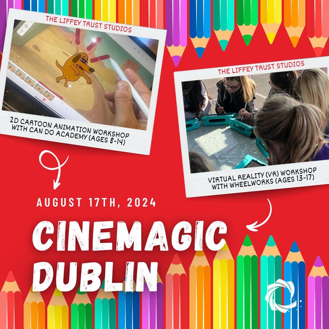 Cinemagic's tweet image. Calling all young tech enthusiasts! Our VR Workshop on Aug 17 is perfect for ages 13-17. Explore new worlds: tinyurl.com/254nevjr

Supported by @Education_Ire &amp;amp; @DeptCultureIRL

#CinemagicDublin #VRWorkshop
