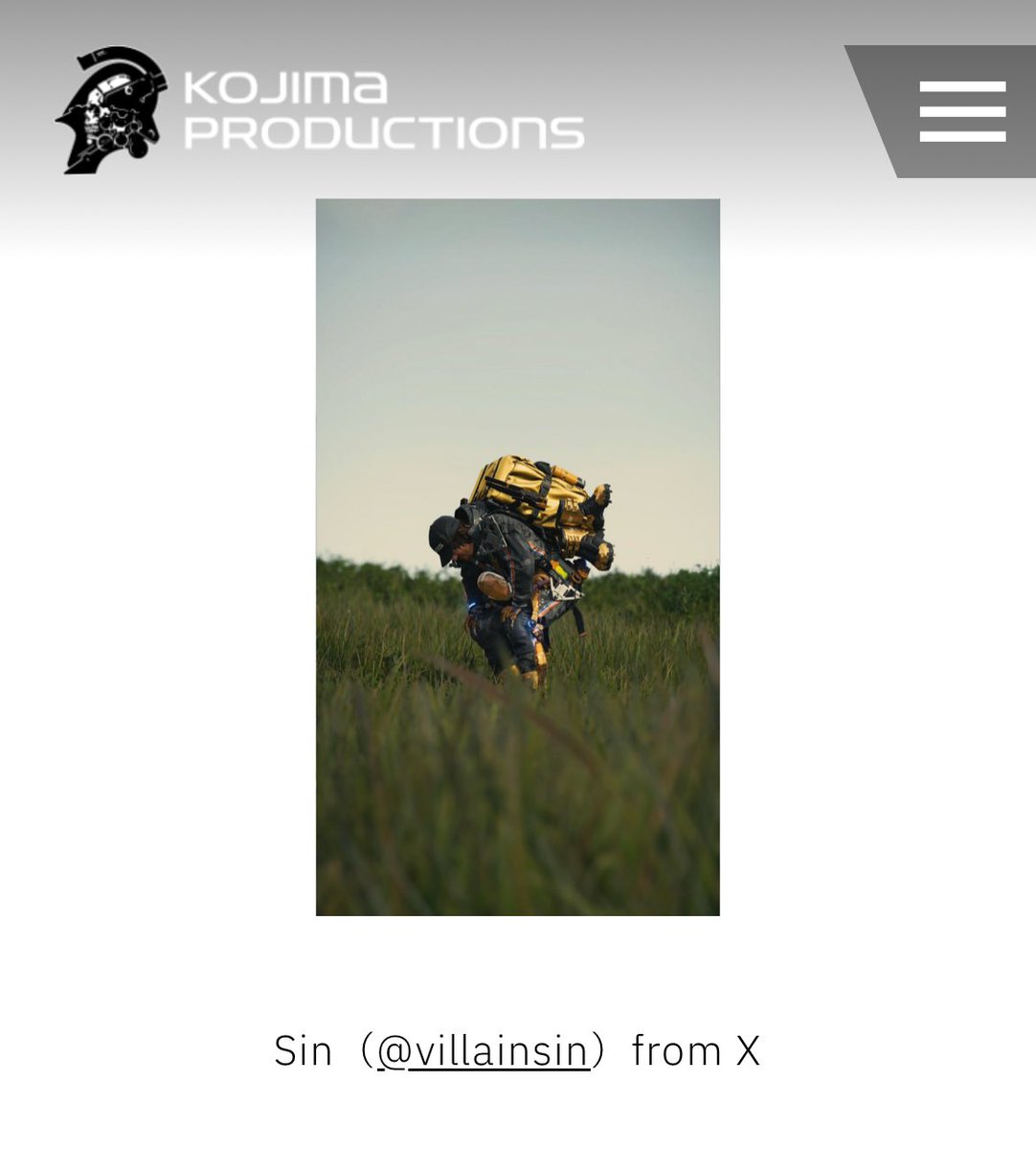 villainsin's tweet photo. #DeathStranding フォトモードキャンペーン 7月のテーマ「人 」(#DSPhotomodeCP_Jul )📷🧑🧑🧒
優秀作品に選んでいただきまして、どうもありがとうございます😌🙏とても嬉しいです👍✨ https://t.co/wWtWwKsbfI