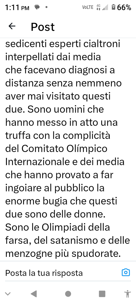 Enzo29354918's tweet image. Devono creare una #categoria #neutra,hanno distrutto anni di sacrifici della categoria Donne