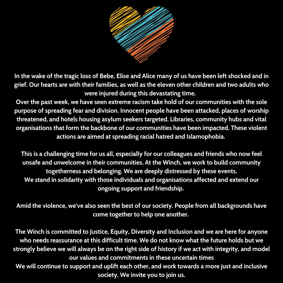 The Winch (@the_winch) on Twitter photo #StandTogether #EndRacism #UniteAgainstHate #StandTogether #EndRacism #UniteAgainstHate