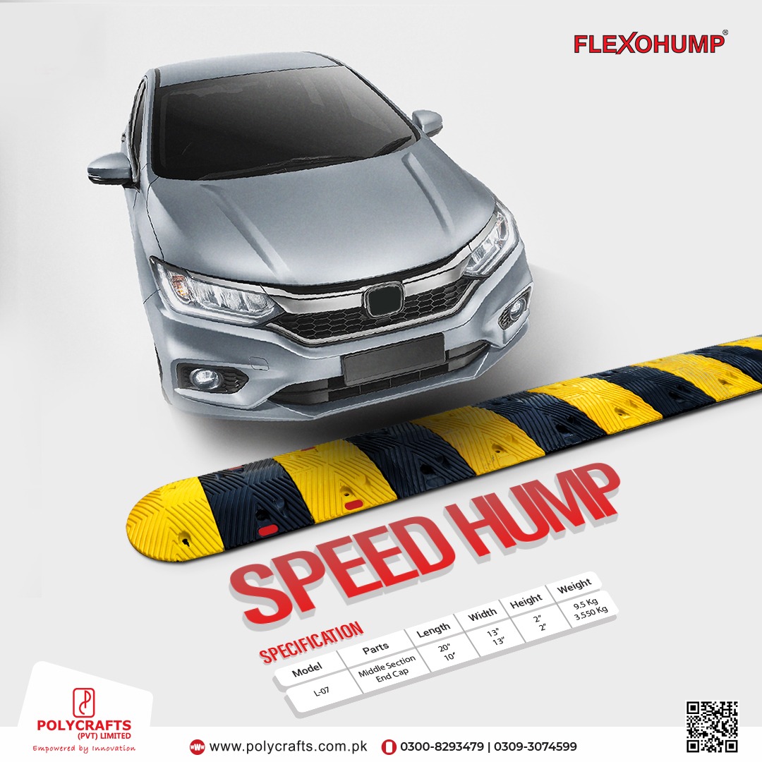 polycraftspvt's tweet image. Enhance road safety with our Rubber Speed Hump Breakers! They help slow down vehicles and regulate traffic speed, which ensures safer roads for everyone.

Buy Now! polycrafts.com.pk/product/rubber…

#RoadSafety #TrafficControl #SpeedHump #Polycrafts #SafeDriving #SpeadBreaker