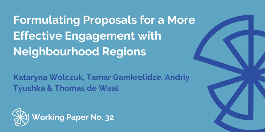 ENGAGE (@engage_europe) on Twitter photo What actions can the 🇪🇺 take in the context of its European Neighbourhood Policy to become the transformative power it aims to be?
@KatarynaWolczuk, <a href="/a_tyushka/">Andriy Tyushka</a>, <a href="/Tom_deWaal/">Thomas de Waal</a> & Tamar Gamkrelidze weigh in on the ENP and provide policy recommendations👇
engage-eu.eu/wp32 What actions can the 🇪🇺 take in the context of its European Neighbourhood Policy to become the transformative power it aims to be?
@KatarynaWolczuk, <a href="/a_tyushka/">Andriy Tyushka</a>, <a href="/Tom_deWaal/">Thomas de Waal</a> & Tamar Gamkrelidze weigh in on the ENP and provide policy recommendations👇
engage-eu.eu/wp32