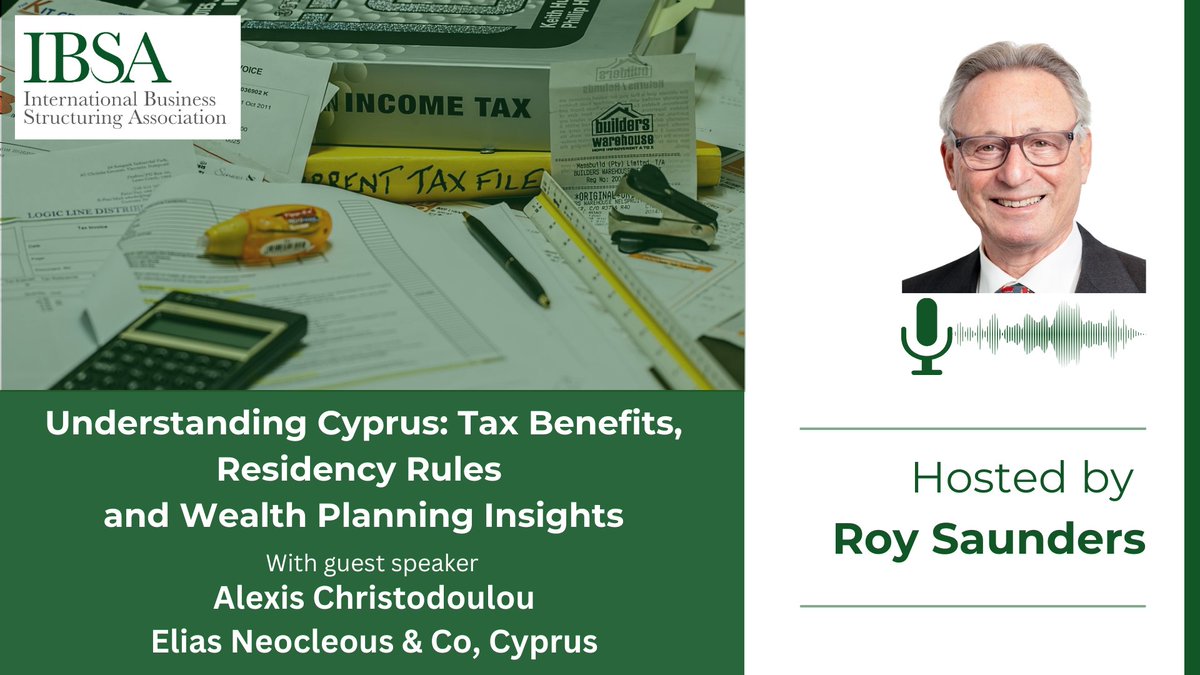 🎙Podcast: t.ly/e80vE  What if relocating to Cyprus could offer you a more favourable tax regime than your current country? Learn the ins and outs of Cyprus' unique tax benefits in our latest episode featuring Alexi Christodoulo.