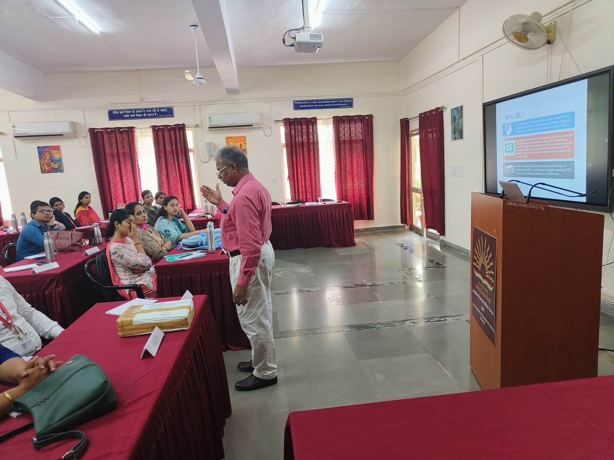 Glimpses of  06.08.2024 &gt;&gt;"5-day Workshop for TGT Science of Feeder Region of ZIET Mumbai" Batch 1 from 5-9, August 2024 at ZIET Mumbai- "Alternative Pedagogies in Teaching Science"