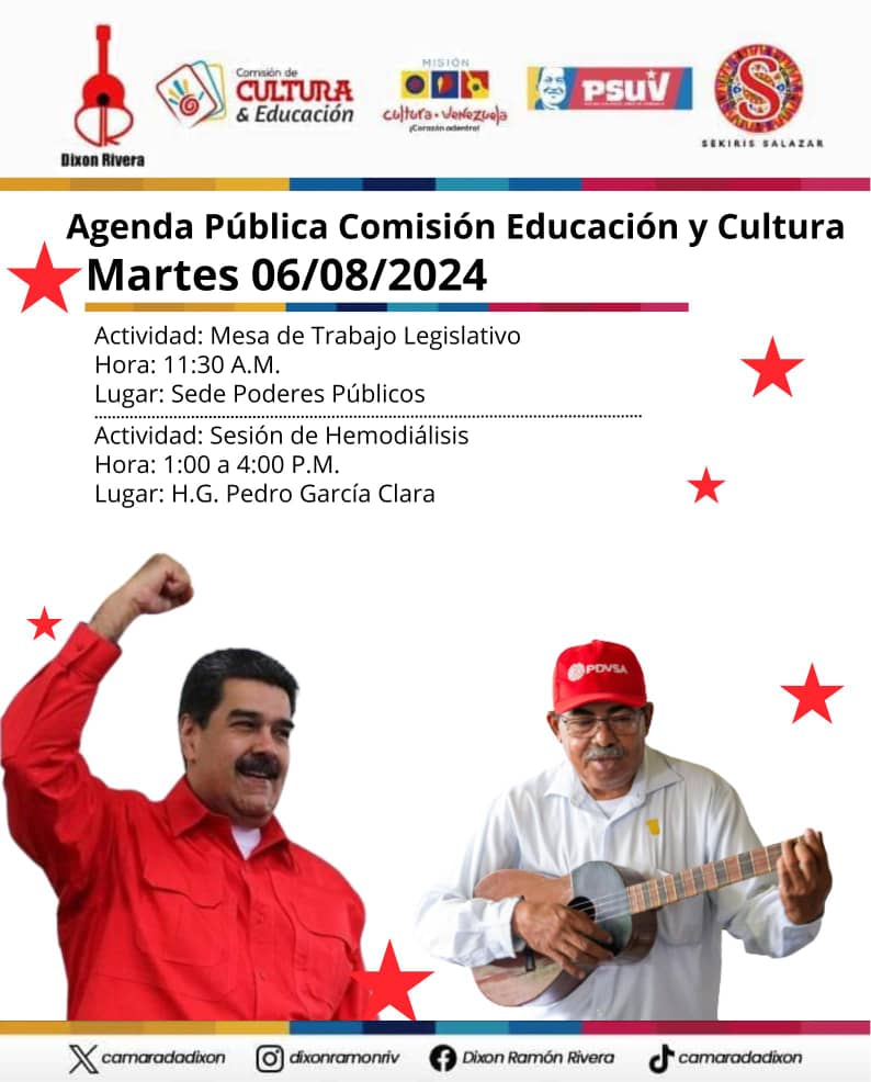 Agenda en movimiento 

#Ciudadojeda 
#UrdanetaSoy