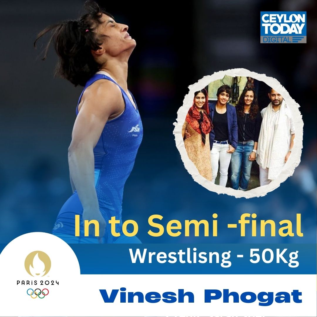 Remember the Dangal sisters Geeta and Babita? Their cousin, Vinesh Phogat, has now qualified for the semi-finals of the #Paris2024 Olympics. All three sisters are Commonwealth Gold medalists.” 🥇🤼‍♀️🇮🇳
#Paris2024 #OlympicGames #India