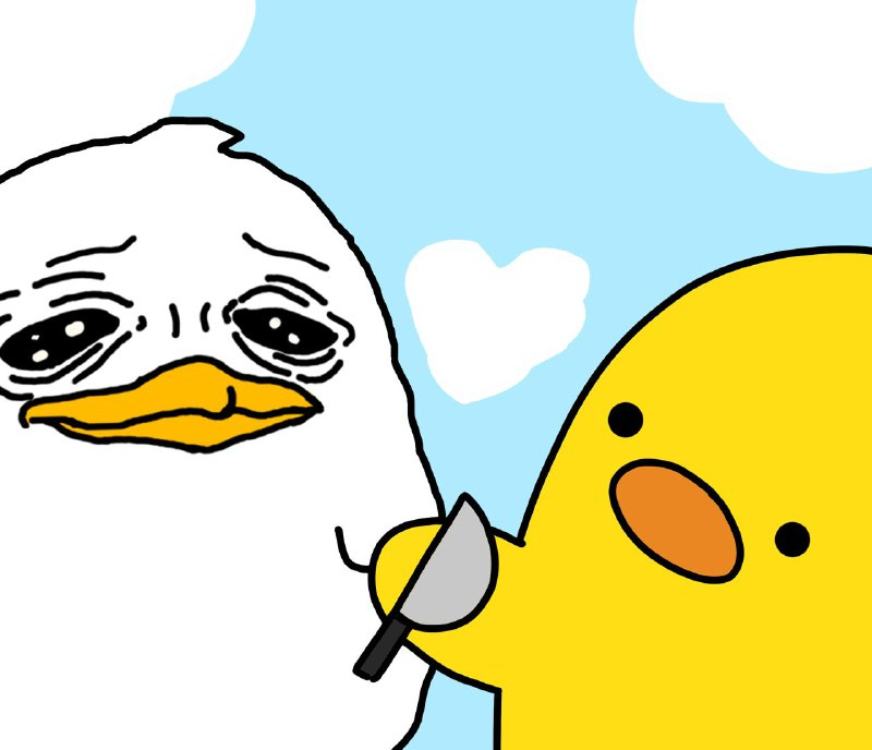 dukfuksonsol's tweet photo. $duk x $moni

we're partnering up with our fellow birds over at @MonionSol 

it's time to make birds great again 🐥🔪 https://t.co/vVneUETkXf