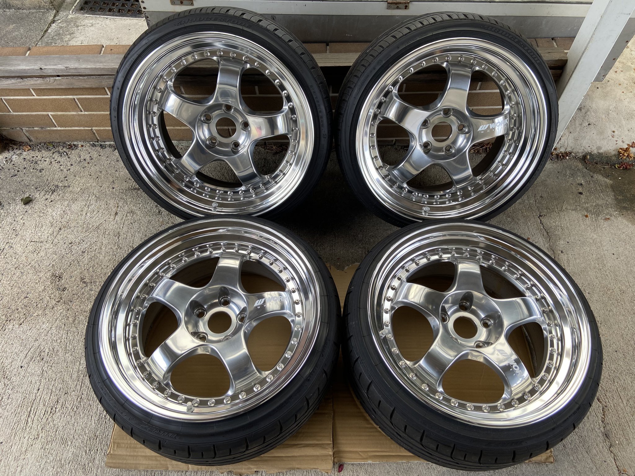 WORK MEISTER S1 3P バフフィニッシュ 17インチ 5H114.3 8J+36 1本 73.3