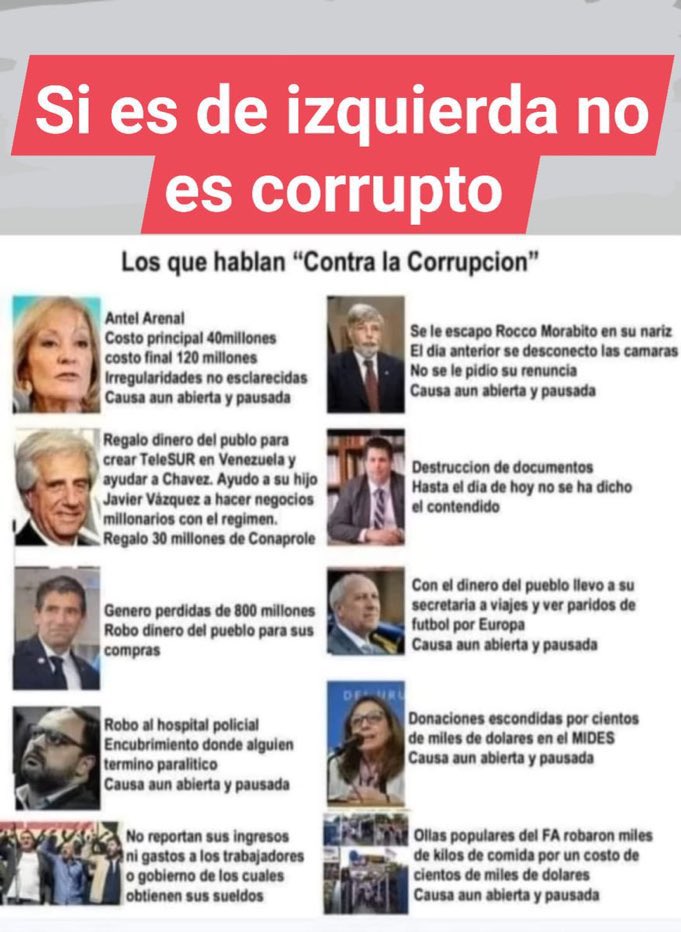 Honestidad Yamandú?