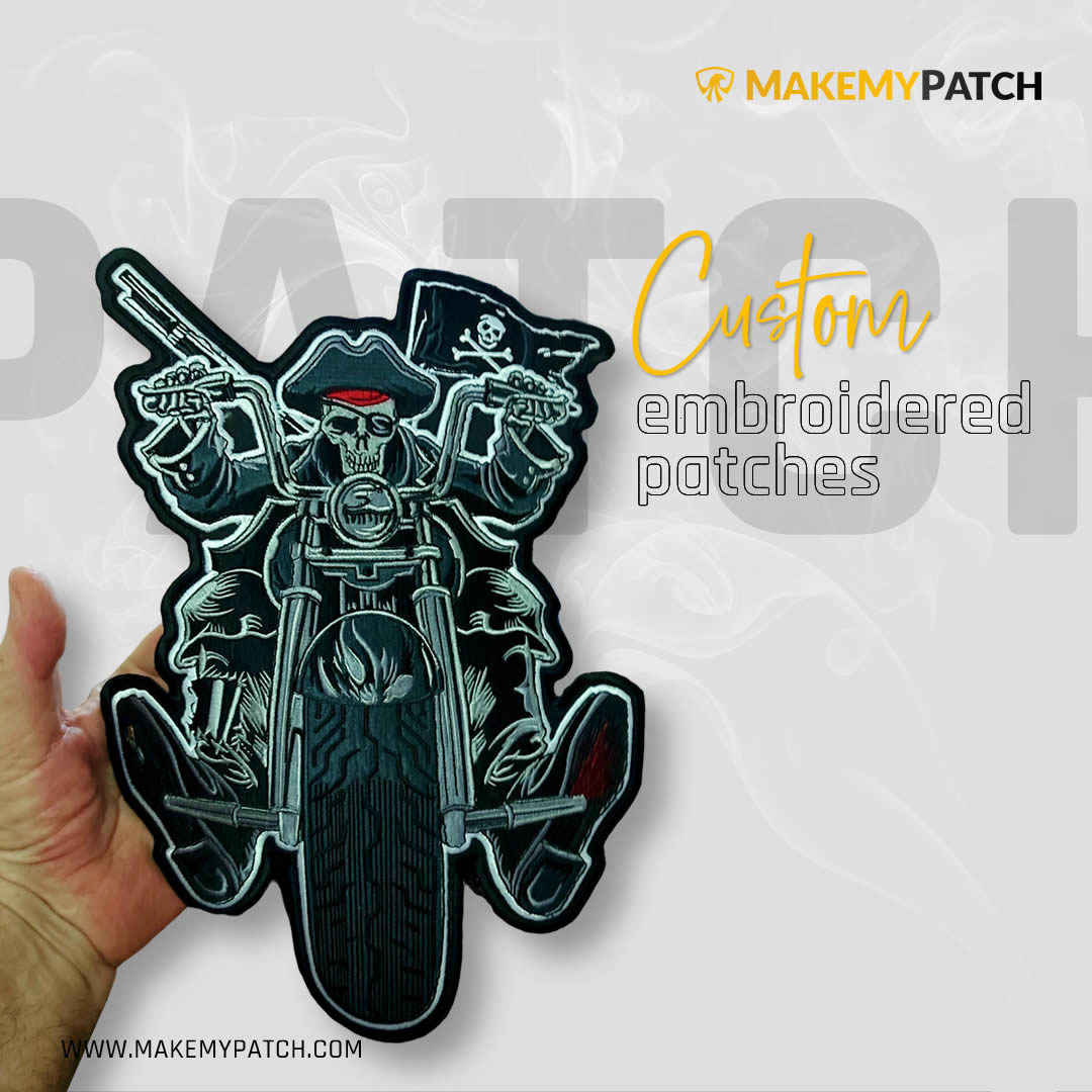 makemypatchnow's tweet image. Design a unique custom patch for your biker vest to stand out on every ride, showcasing your personality and passion for the open road.

Get a #freequote today!

makemypatch.com/pricing/

#CustomBikerPatch #BikerPatch #MotorcycleLife #PatchDesign #RiderStyle #BikerCommunity